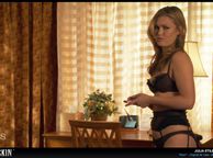 Sexy Julia Stiles In Black Lingerie - celeb black lingerie girl