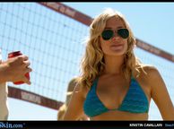 Swimwear Blonde Actress Wearing Sunglasses - blonde woman clothed