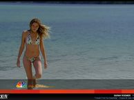 Pretty Blonde Actress At The Beach In Bikini - hottie in swimwear