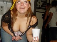 Smiling Coed Plump Cutie Flashing Her Tits - plump next door with natural larger tatas