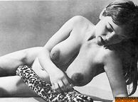 Big Titties Vintage Nude Laying Down - ample natural lady boob