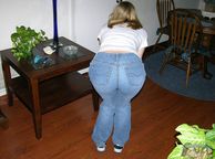 Non Nude Coed Girl With Nice Bottom In Jeans - fine rear end chick