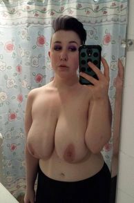 Big Titties Chunky Lady Topless